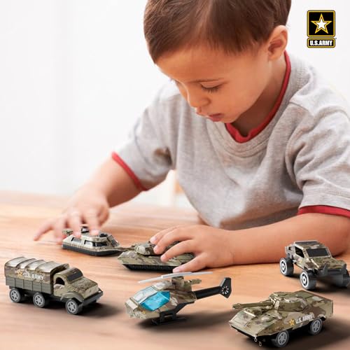 Set de 6 vehículos militares US Army Lollipop miniatura 5