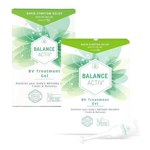 Image of Balance Activ BV Gel, Bacterial Vaginosis Treatment for Women, Rapidly Relieve Symptoms of Unpleasant Odour, Discomfort & Discharge, 7 Day Supply (Pack of 2)