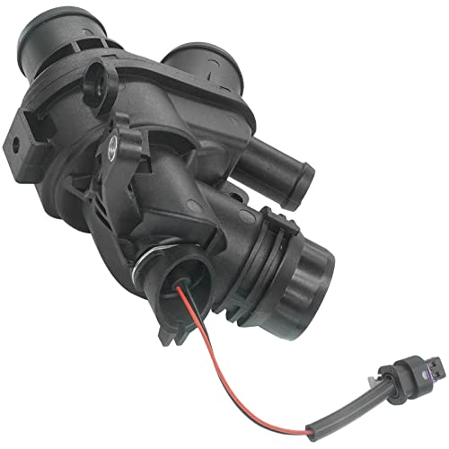 Lr117568 Lr107288 Aj813986 Aj814048 Thermostat Housing Assembly W/Sensor Oe Replacement For Land Rover Sport Lr4 Discovery Velar/Jaguar F-Type F-Pace Xf Xe Xj Aj126 3.0L V6 Sc Engine #TOP4