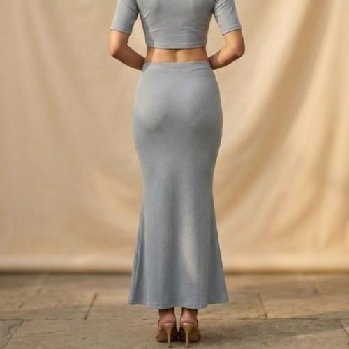 Image of Women's Saree Shapewear - Slim Fit Stretchable Petticoat for Sarees | Comfortable Waistband | Body Shaping Underskirt