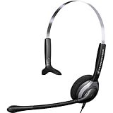 Monaural // Frequenzgang: 300 Hz-3400 Hz // Frequenz: 300 Hz-3400 Hz // Empfindlichkeit: 103 dB // Impedanz: 300 Ohm // Kabellänge: 1 m