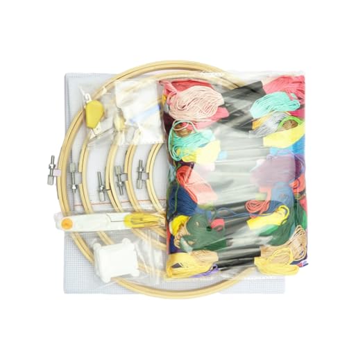 Kit de broderie point de croix fait main à offrir en cadeau créatif familial