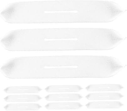 Non Slip Suit Hanger Sponge Covers 50Pcs Shoulder Pads Protector for Clothes Organization Closet Storage 16.14X2.75X0.11In