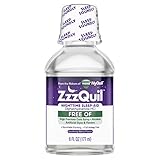 ZzzQuil Nighttime Sleep Aid, Alcohol Free Soothing Mango Berry Liquid, 6 Fl Oz