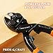 PRIDE&CRAFT 8 inches Mini Bolt Cutter Heavy Duty Cutting Tool for Wire, Chain, and Bolts, Compact Wire Cable Cutter, Snips Clippers, Portable Tools for Electricians, Mechanics, and DIY Enthusiasts