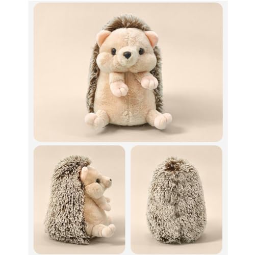champracer Kuscheltier Igel Plüschigel Kuschel Igel Plüschtier Igel Stofftier lustige Geschenk für Kinder Mädchen Jungen (17cm)