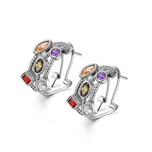 Boucle d'oreille féminine creuse S Bijoux pour femme pour anniversaire et fête