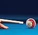 Denpetec Billiard Cue Ball Practice Training Artifact, Standard Pool Table Training Cue Ball 2-1/4