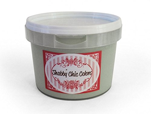 shabbychiccolors – Chalk Paint (peinture à craie) shabby à très haute couverture – Gris béton 17- 500 ml