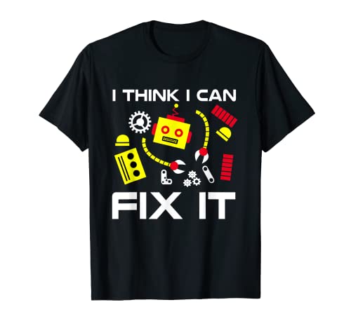 Fix It Robot Repair | Divertido Robot Batalla Mecánico & Programador Camiseta