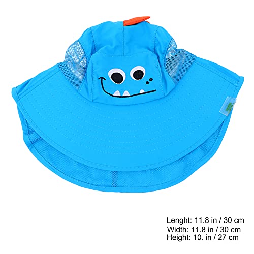 Chapéu De Sol De Desenho Animado Garoto De Chapéu De Praia Chapéu De Pescador Infantil Chapéu De Aba