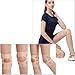 CHYLMAPHEN Knee Pads for Sport Fitness Basketball Badminton for Knee Injury Pain Relief for Volleyball Football Dance Yoga Tennis Running(Beige-1 Pair)