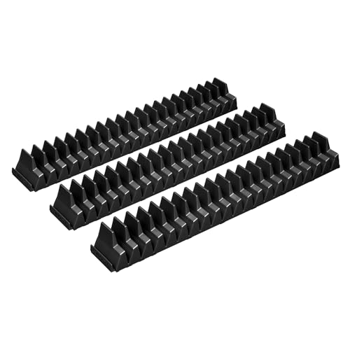 Ernst Manufacturing 60 Tool Magnetic Wrench Pro - 20 Tool Black and 40 Tool Black