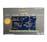 Pin-iT Military Uniform Tools (Navy Pin-iT Card)