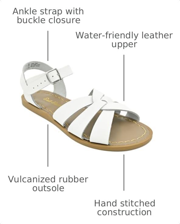 Image of Salt Water Original Little Kid Leather Sandals