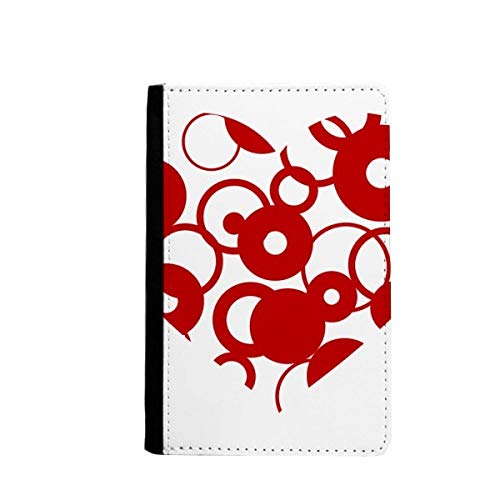 Étui portefeuille Saint-Valentin rouge : le cadeau de voyage parfait en forme de cœur