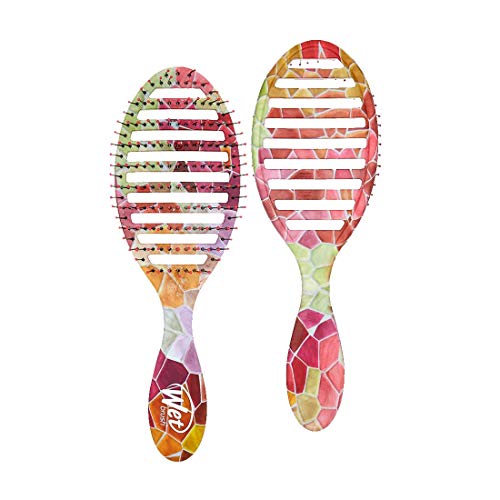 Wet Brush Hair Brush Speed Dry Detangler with Soft IntelliFlex Bristles, Detangler for All Hair Types  (Pink Slate)