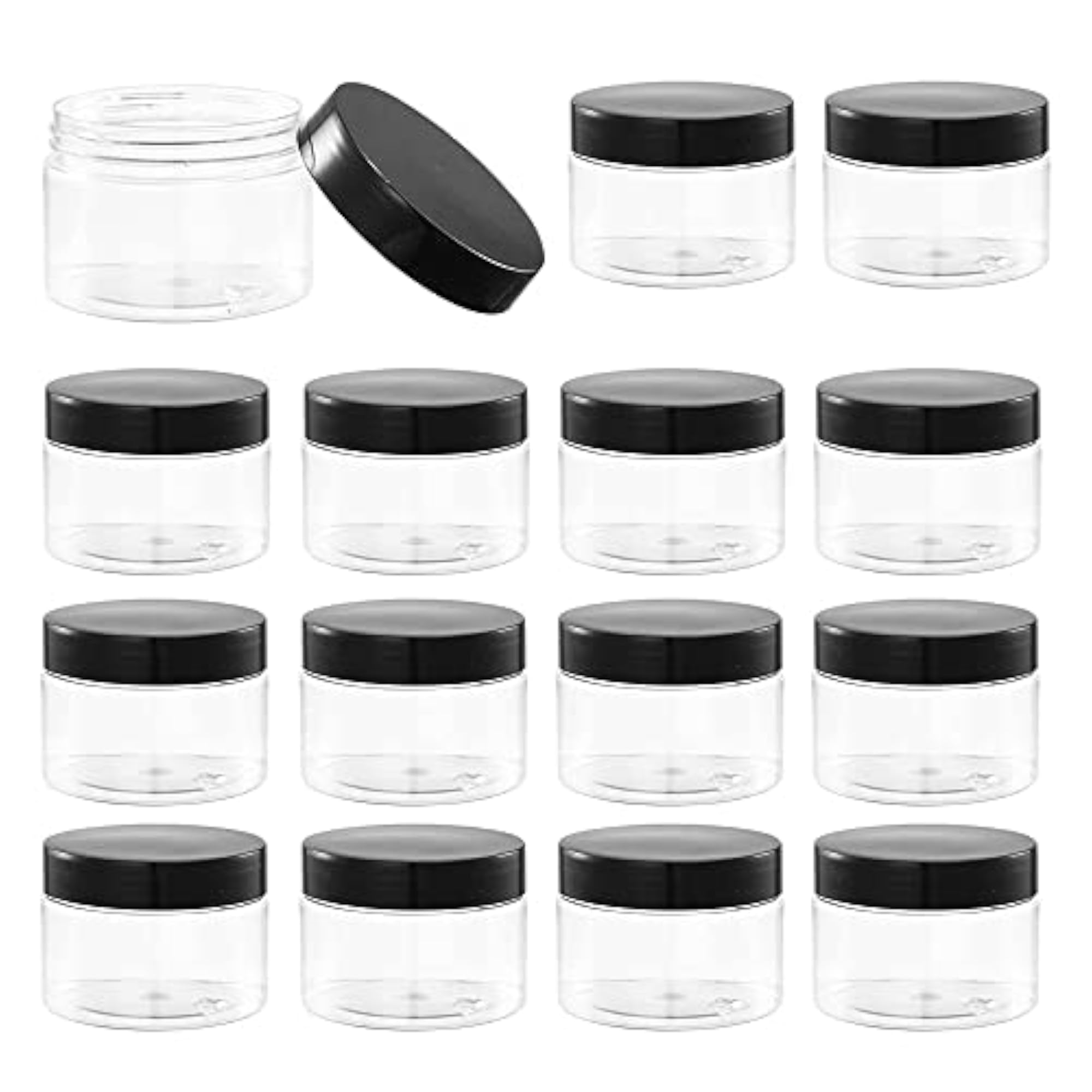50ml PET Jar Unbreakable Plastic Transparent Container