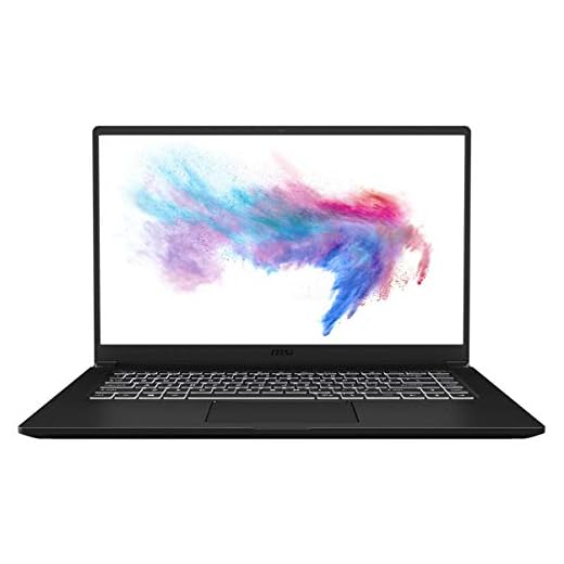 MSI Modern 15 Professional Laptop: 15.6" IPS-Level Thin Bezel Display, Intel Core Core i5-10210U, UMA, 8GB RAM, 256GB NVMe SSD, Win10 PRO, Carbon Gray (A10M-461)