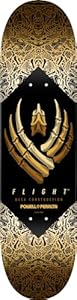 Powell Peralta Flight Bones Skateboard-Deck Gelb