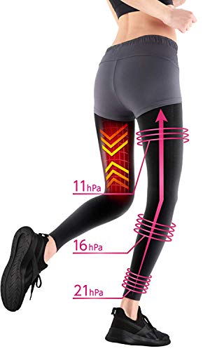 PIP Slim Walk Beau Acty Combustion Shape Leggings Sports Black2