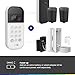 myQ Smart Garage Door Video Keypad with Wide-Angle Camera,Customizable PIN Codes,and Smartphone Control–Take Charge of Your Garage Access Works with Chamberlain, LiftMaster and Craftsman openers,White