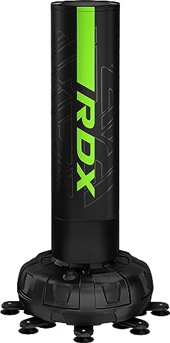 Bild 15 - RDX 6FT 330LB Boxsack Stehend Erwachsene, Trainingshandschuhe und Überzug Set XXL Freistehender Standboxsack Boxing mit Saugfuß Freestanding Punch Bag für MMA Kickboxen Kampfsport Boxpartner Muay Thai