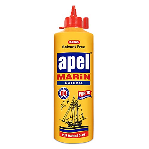 Waterproof Polyurethane Glue 20.3 fl oz. Bottle Marine Glue for Boats and RVs Natural PU Adhesive