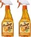 Howard Orange Oil 16 Ounce Two Bottles, Orange Wood Cleaner, Antique Wood Conditioner