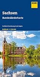 ADAC Bundesländerkarte Deutschland Blatt 09 Sachsen 1:250 000 (ADAC BundesländerKarten Deutschland)