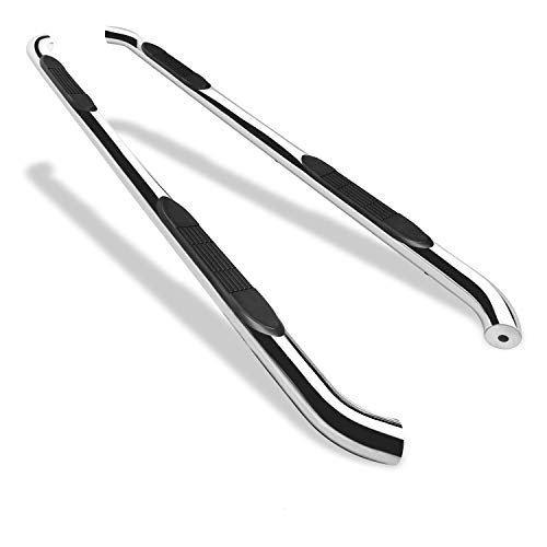 BETTER AUTOMOTIVE Side Steps Running Boards Fit 2019-2023 Ford Ranger SuperCrew Truck Pickup 3” Stainless Steel Side Bars Nerf Bars Off Road Accessories (2pcs Running Boards)