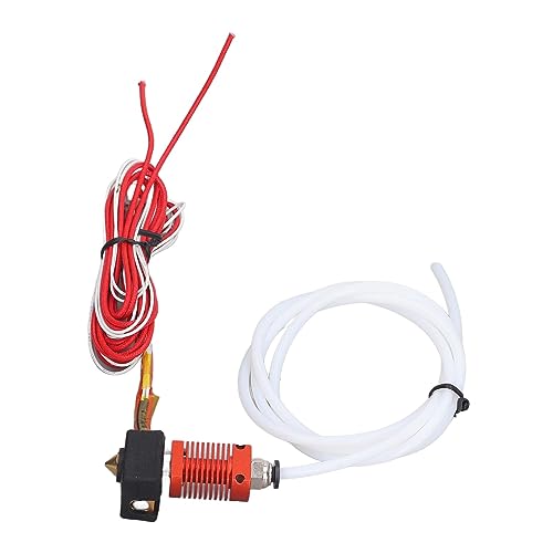Extrudeur Hotend MK8 pour Imprimante 3D, Tête d'Extrusion 0.4mm avec Tube Chauffant 24V 50W pour CR 10 Series, Résistant aux Hautes Températures Jusqu'à 260℃, Construction en Allia – vue 2