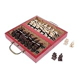 Mini échecs - bon matériau sélectionné, facile à plier, pratique à ranger, pratique pour les utilisateurs, échecs