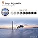 K&F CONCEPT 95mm Putter Variable ND Filter ND2-ND400 (1-9 Stops) 28 Multi-Layer Coatings Import AGC Glass Adjustable Neutral Density Filter for Camera Lens (Nano-X Series)