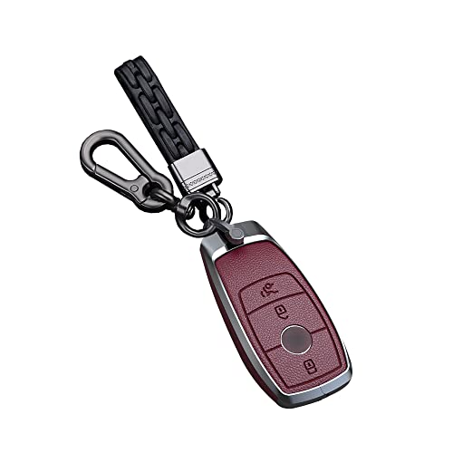 Coque de clé Mercedes Classe E et S rouge pour protéger votre télécommande au quotidien