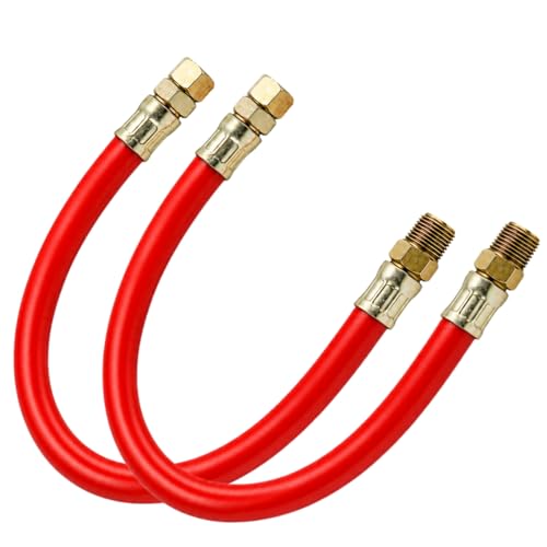 Image of 2-Pack STAN1438 3 /8 inch Oil Drain Hose for Tecumseh Kohler Engines, NPT Kit | Fits 3 /8 inch NPT drain ports; flexible oil drain hose helps make engine oil changes cleaner, easier, and less