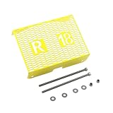 Proteger: Protector de radiador para motocicleta Protege su radiador contra daños causados ​​Para arena o piedras.