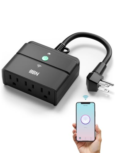 HBN Outdoor Smart Plug, 3 Outlets