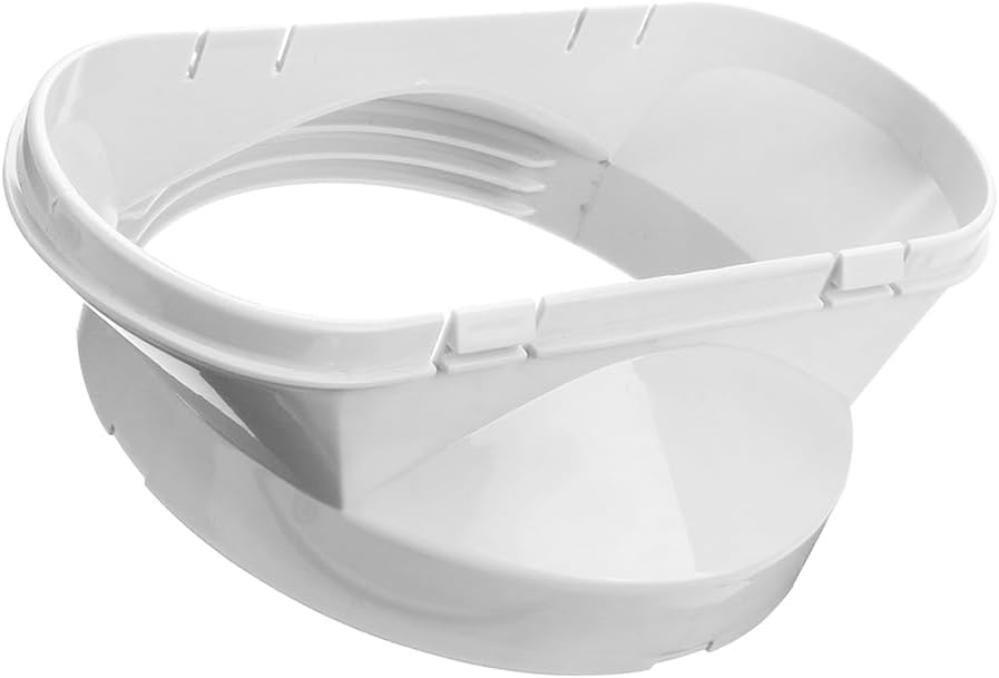 Gulrear Universal AC hose Coupler Compatible with both 5.1“/5.9" Portable Air Conditioner Built-in double Thread Design Exhaust Hose Adapter A/C Unit Tube Connector ac Vent kit Part Accessories