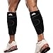 Price comparison product image supregear Calf Support Brace, 2 Pack Shin Splint Compression Men Women Adjustable Calf Wrap Sleeve for Muscle Swelling Pain Relief Hiking Training Comfortable Breathable Support, Black
