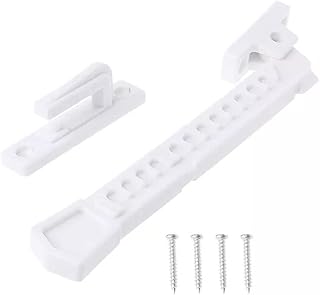 YUTR Window Door Security Lock ABS Wind Bracing Limiter Latch Casement Window Position Stopper restrictor Child Safety Protection (Color : D)