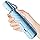 Moorrlii Automatic Mini Travel Windproof Folding Umbrella - UV Protection, Instant Open/Close for Rain/Sun, Small Compact Lightweight Design Fits in Tote Bag/Travel Case/Backpack for Commute, Women