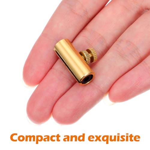 image for EXCEART Cello Wolf Tone Metal Wolf Tone Mute Suppressor Tube for Cello