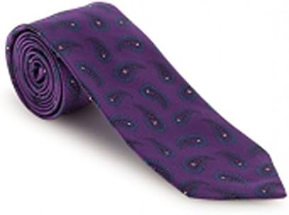 Robert Talbott Purple Paisley Academy Best of Class Tie