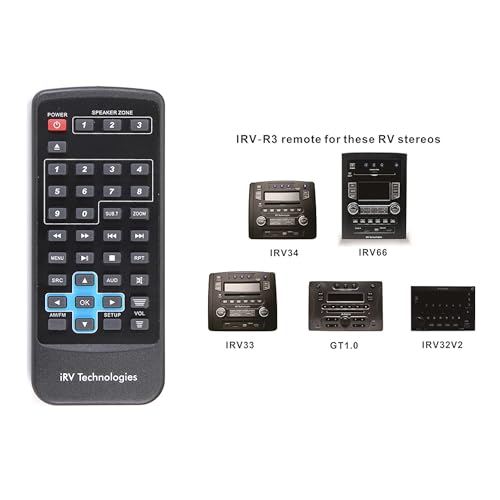 Reproductor iRV66 AM/FM/CD/DVD con Bluetooth y USB miniatura 7