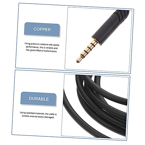 Cable de auriculares compatible con Logitech de alta durabilidad 3