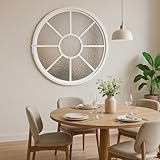 Fenêtre À Battant Pivotante 360°, Ronde En Verre Trempé,en Alliage D'aluminium,fenêtre Décorative De Ventilation Avec Poignée,pour Garage, Maisonnette, Décoration Pièce