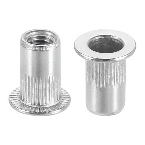 sourcing map M4 Stainless Steel Rivet Nuts Cover