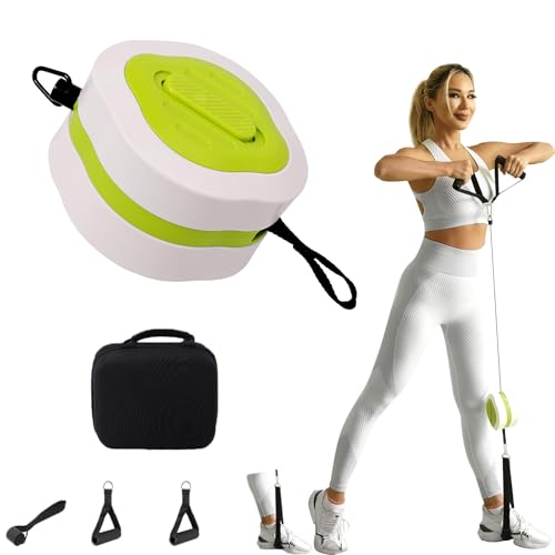 DRZHEAM 3 Speed Adjustable Resistance Fitness Pump, Dumbbell Rowing Machine, Home Comprehensive Training Equipment, Tension Pump, Arm Strength Device Duitable for Home Fitness