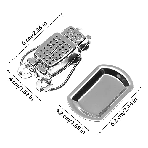 Wsere Tea Infuser With Chain And Drip Tray, Extra Fine Mesh Stainless Steel Tea Strainer & Steeper(Robot) #TOP1